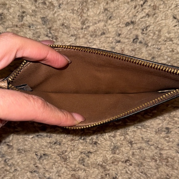 Coach Mila Crossbody Bag Brown with Gold Chain - Picture 9 of 10